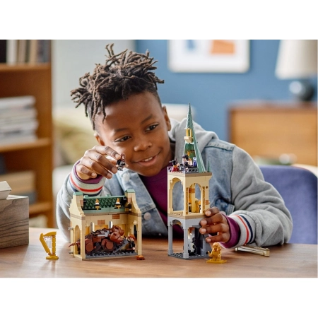 LEGO Harry Potter 76387 Hogwart spotkanie z Puszkiem